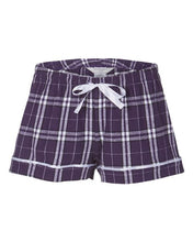 Load image into Gallery viewer, Purple/ White Plaid — front