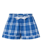 Load image into Gallery viewer, Royal/ Silver Plaid — front