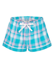 Load image into Gallery viewer, Teal Sophia Plaid — front