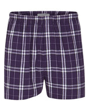 Load image into Gallery viewer, Purple/ White Plaid — front