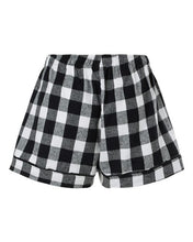 Load image into Gallery viewer, Black/ White Buffalo Plaid — back