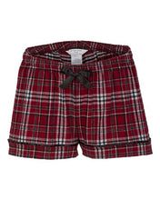 Load image into Gallery viewer, Garnet/ Black Plaid — front