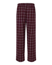 Load image into Gallery viewer, Varsity Maroon Oxford Plaid — back