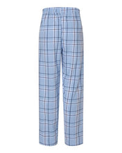 Load image into Gallery viewer, Sky Blue Carnegie Plaid — back