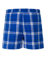 Load image into Gallery viewer, Electric Royal Carnegie Plaid — back