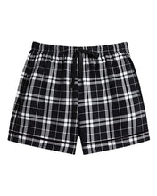 Load image into Gallery viewer, Black/ White Plaid — front