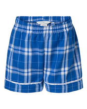 Load image into Gallery viewer, Royal/ Silver Plaid — front