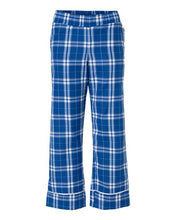Load image into Gallery viewer, Royal/ Silver Plaid — front