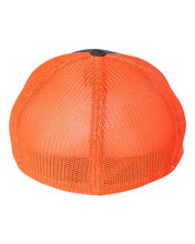Load image into Gallery viewer, Charcoal/ Neon Orange — back