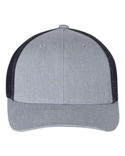 Load image into Gallery viewer, Heather Grey/ Navy — front