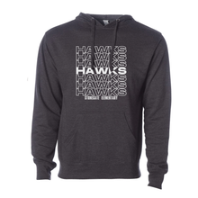 Load image into Gallery viewer, Stonegate 7 Stacked Hawks Graphic Pullover Hoodie
