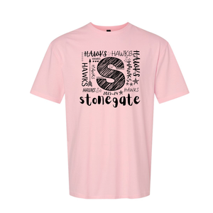 Stonegate Hawks All Over Graphic Tee
