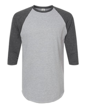 Load image into Gallery viewer, Heather Grey/ Heather Charcoal — front · rembg