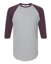 Load image into Gallery viewer, Heather Grey/ Heather Maroon — front · rembg