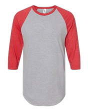 Load image into Gallery viewer, Heather Grey/ Heather Red — front · rembg