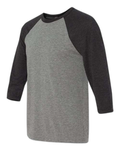 Load image into Gallery viewer, Grey/ Charcoal Black Triblend — side · rembg