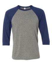 Load image into Gallery viewer, Grey/ Navy Triblend — front · rembg