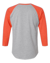 Load image into Gallery viewer, Vintage Heather/ Vintage Orange — back · rembg