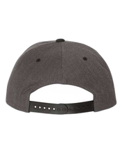 Load image into Gallery viewer, Dark Heather/ Black — back · rembg