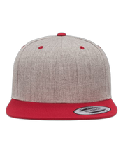 Load image into Gallery viewer, Heather Grey/ Red — front · rembg