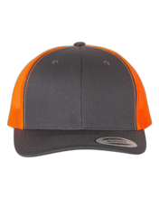 Load image into Gallery viewer, Charcoal/ Neon Orange — front · rembg