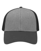 Load image into Gallery viewer, Heather Grey/ Charcoal/ Charcoal — front · rembg