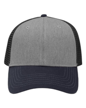 Load image into Gallery viewer, Heather Grey/ Charcoal/ Navy — front · rembg