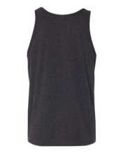Load image into Gallery viewer, Charcoal Black Triblend/ Solid Black Triblend — back · rembg