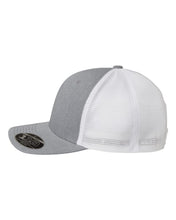 Load image into Gallery viewer, QHST Heather Grey/White Mesh-Back Cap