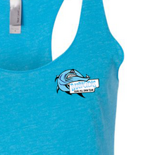 Load image into Gallery viewer, QHST Ladies Tri-Blend Racerback Tank