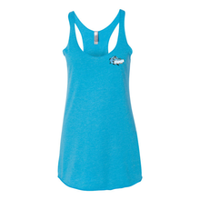 Load image into Gallery viewer, QHST Ladies Tri-Blend Racerback Tank