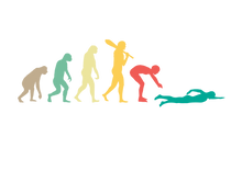 Load image into Gallery viewer, Evolution of Swimmer T-Shirt