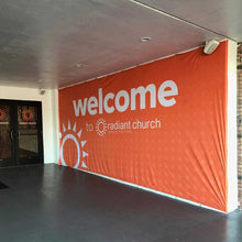 Load image into Gallery viewer, Stretch Fabric Banner (Single Sided)