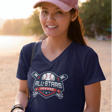 Load image into Gallery viewer, Ladies' V-Neck T-Shirt