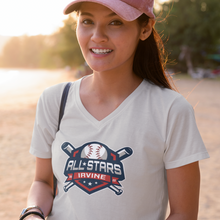 Load image into Gallery viewer, Ladies' V-Neck T-Shirt