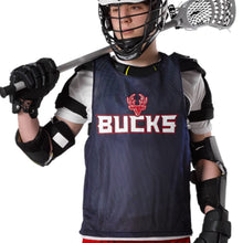 Load image into Gallery viewer, Custom Youth Lacrosse Reversible Pinnie