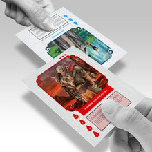 Load image into Gallery viewer, 100lb Cover Linen Trading Cards
