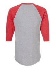 Load image into Gallery viewer, Heather Grey/ Heather Red — back
