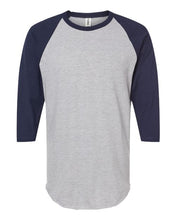 Load image into Gallery viewer, Heather Grey/ Navy — front
