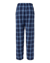 Load image into Gallery viewer, Navy/ Columbia Plaid — back
