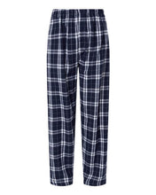 Load image into Gallery viewer, Navy/ Silver Plaid — front
