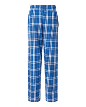 Load image into Gallery viewer, Royal/ Silver Plaid — back
