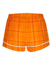 Load image into Gallery viewer, Orange Field Day Plaid — back
