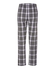 Load image into Gallery viewer, Charcoal Lavender Tomboy Plaid — back

