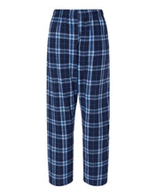 Load image into Gallery viewer, Navy/ Columbia Plaid — back
