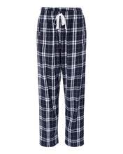 Load image into Gallery viewer, Navy/ Silver Plaid — front

