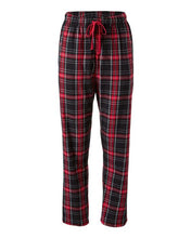 Load image into Gallery viewer, Black/ Red Kingston Plaid — front
