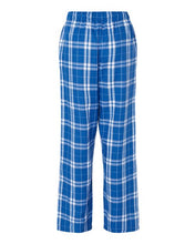 Load image into Gallery viewer, Royal/ Silver Plaid — back
