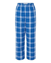 Load image into Gallery viewer, Royal/ Silver Plaid — front
