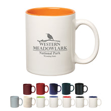 Load image into Gallery viewer, 11 Oz. Colored Stoneware Mug With C-Handle
